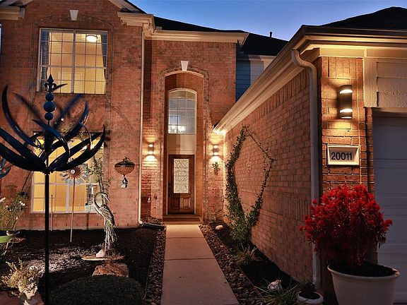 Front walkway and porch are well lit for your guests, curb appeal, and safety. Exterior lights on the house have been updated as well.