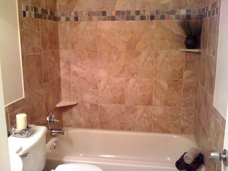 Updated bathroom.