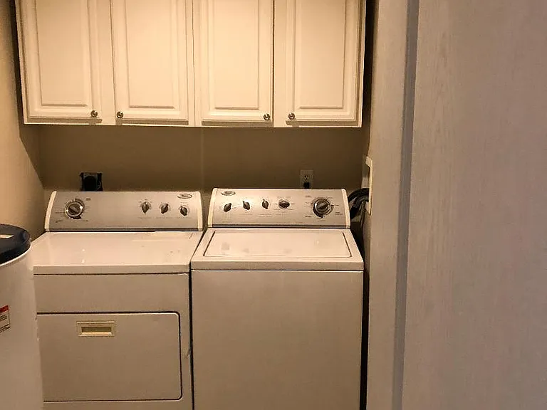 Laundry room with Washer and Dryer included