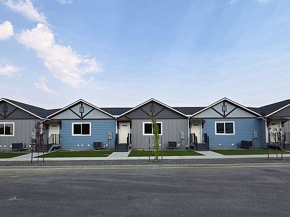 Edington Avenue view of the Edington Townhomes.