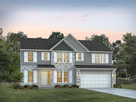 Elevation B with Brick