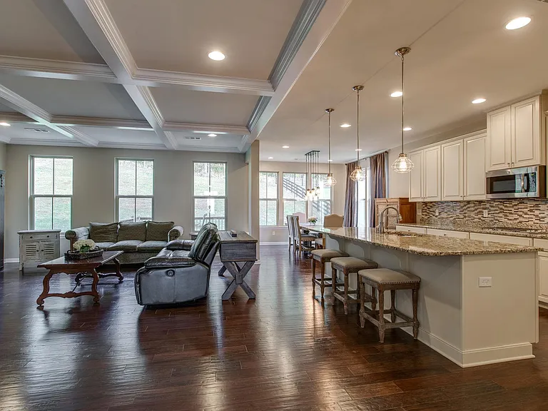 Kitchen and Family Room