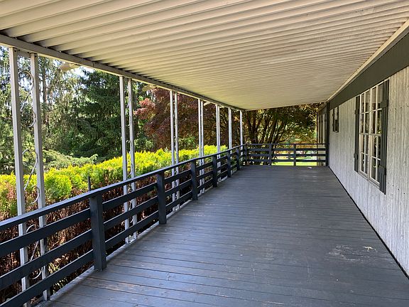 Covered front porch
