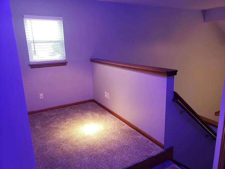 Loft/study nook at top of staircase