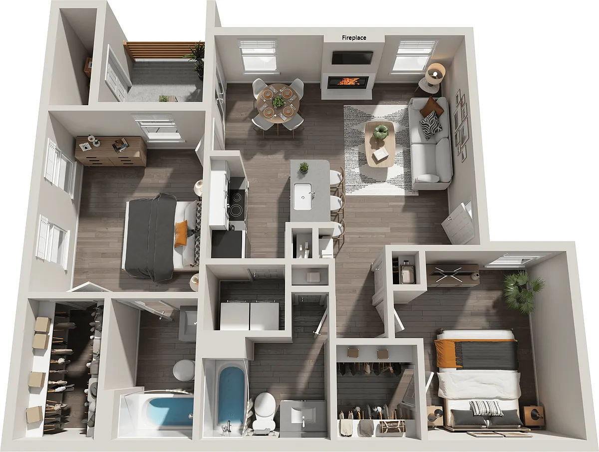Floor plan B1