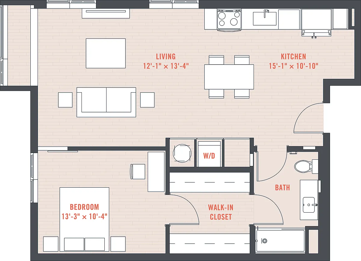 Floor plan A1U