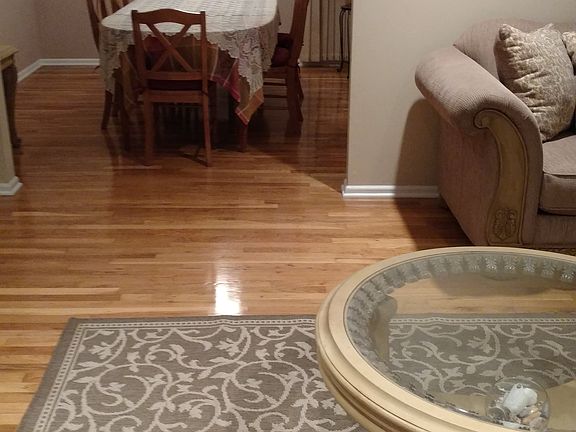 Living room and dining room 