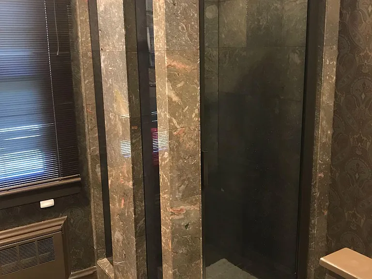 Master bath with bluetooth ceiling speaker