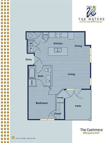 Floor plan The Cashmere