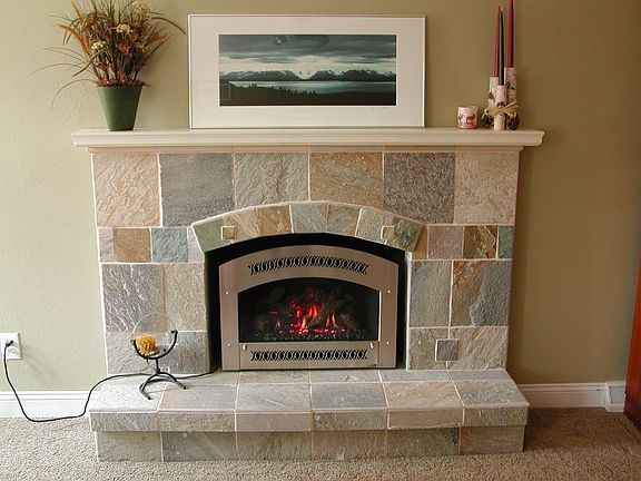 Master BR Fireplace