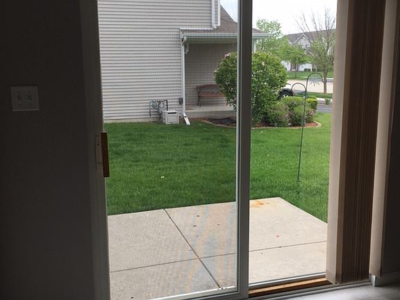 Kitchen slider to patio