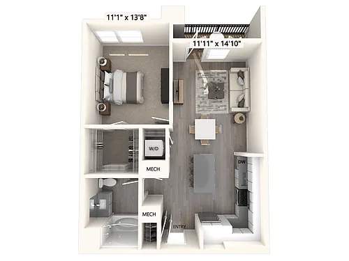 Floor plan A9U
