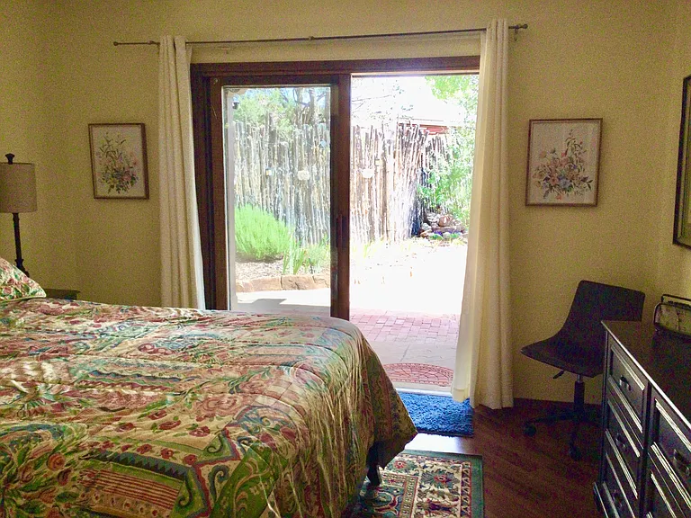 The bedroom with the view!