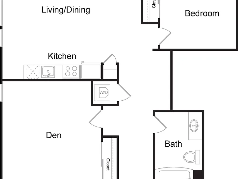 B1 | 2 bed 1 bath | 924 sq. ft. B1 | 2 bed 1 bath | 924 sq. ft.