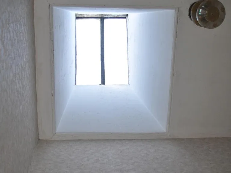 nice skylight in walk-up stairwell