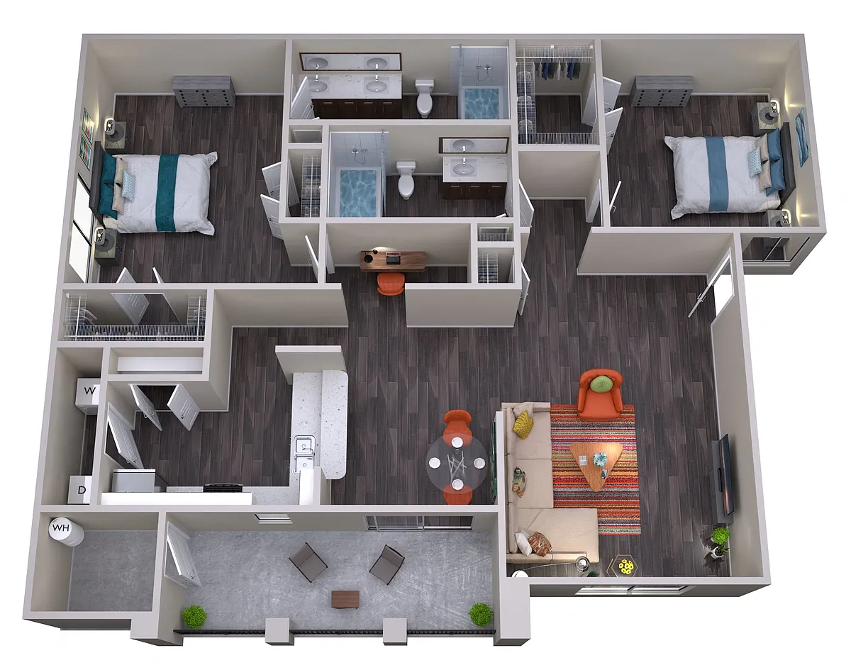 Floor plan Willow Creek