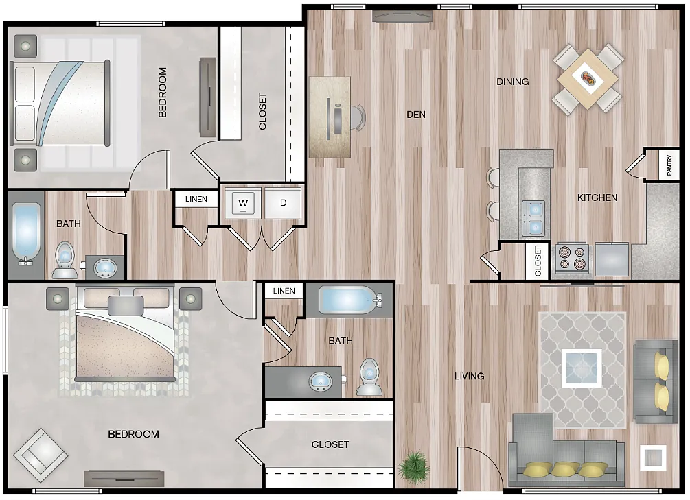 Floor plan B3