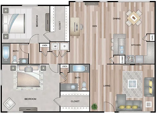 Floor plan B3