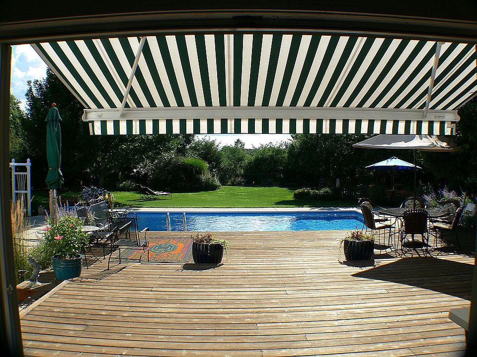 Deck and pool