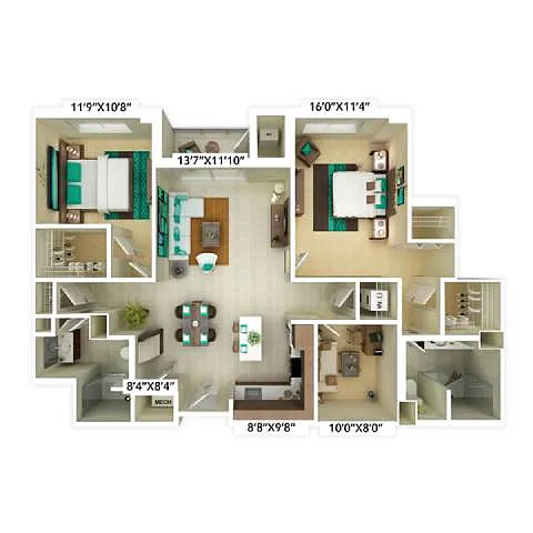 Floor plan C9-06