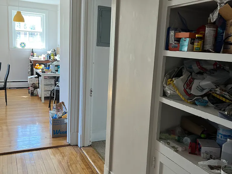 Hallway to LR and Kitchen