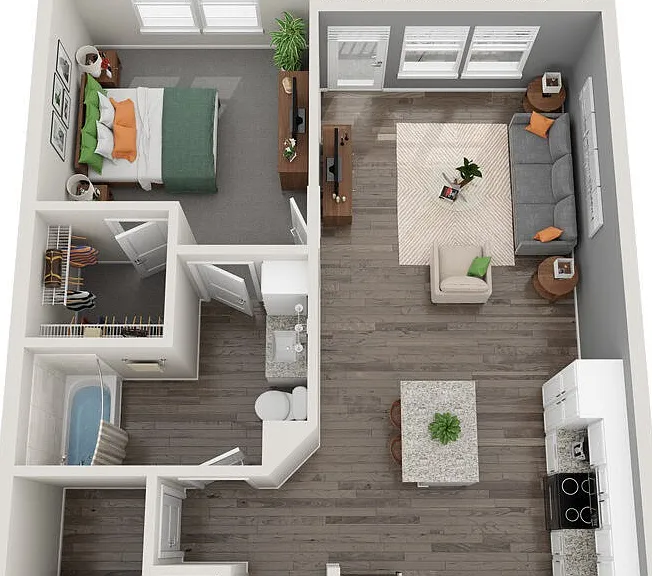 Daybreak floor plan Sonceto