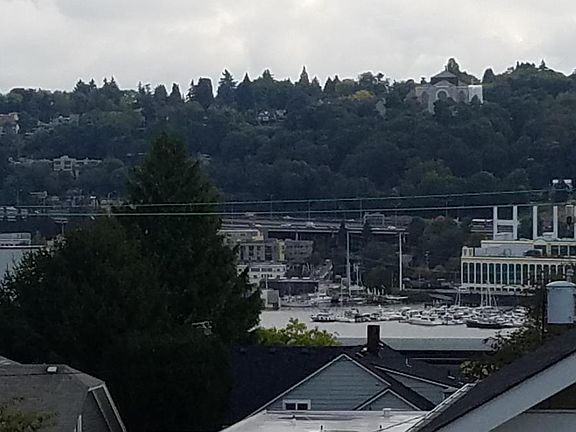 Peek-a-boo view of Lake Union