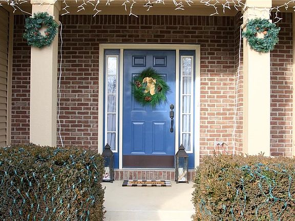 Front entrance to your new home.
