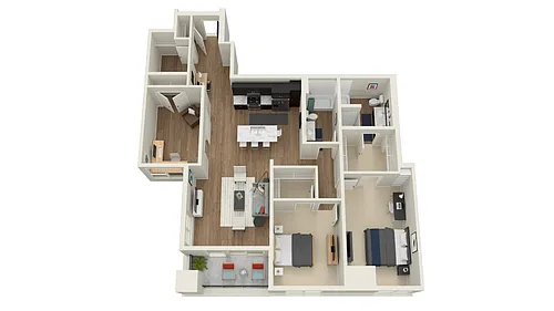 Floor plan Seventy Six