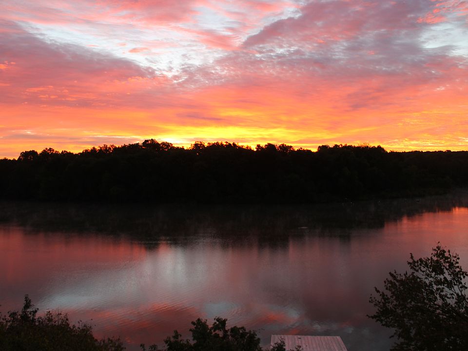 Sunrise from the deck!