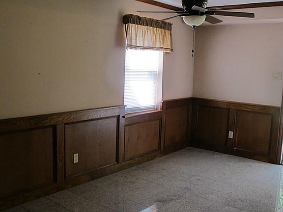 Breakfast room opens to backyard
