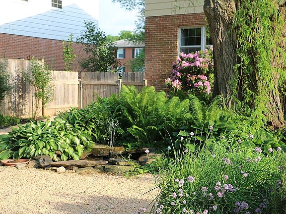 Perennials & Water Feature