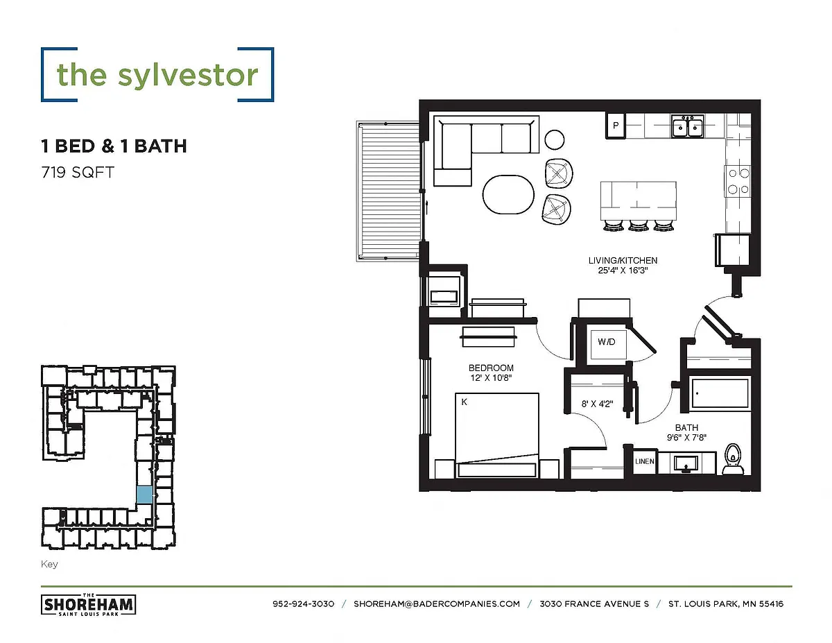 Floor plan The Sylvestor