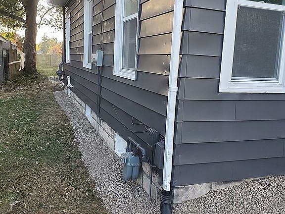 south side of home