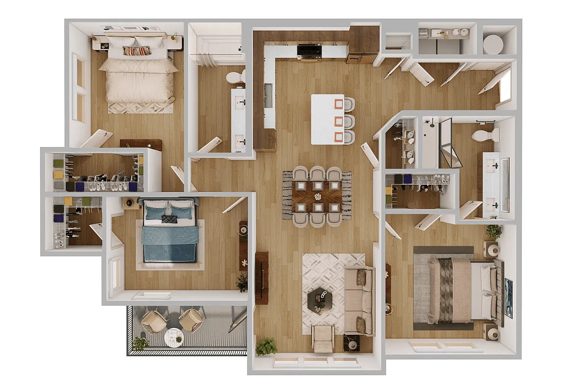 Floor plan C1