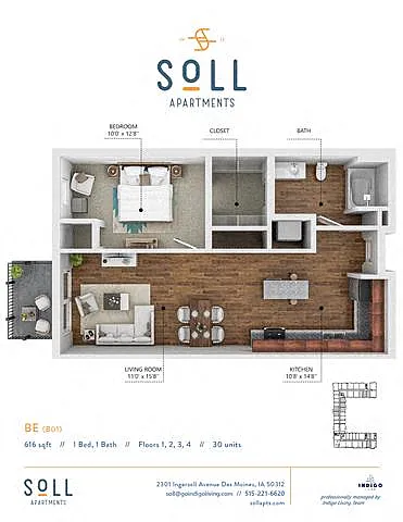 Floor plan A3 - Be