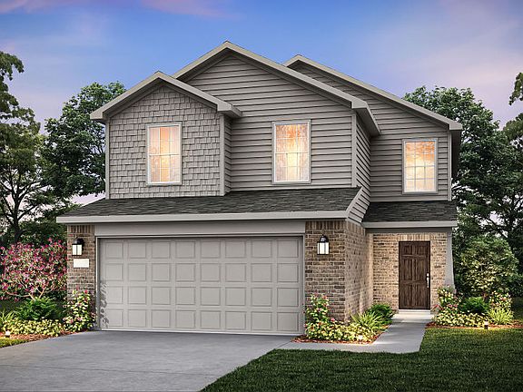 The Camelia, a 2-story new construction home showing Home Exterior K