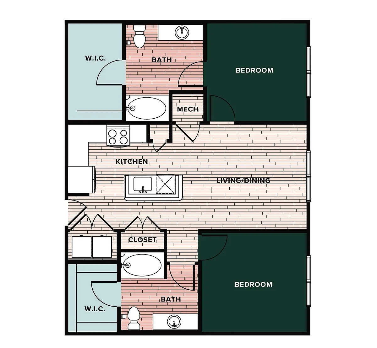 Floor plan B1