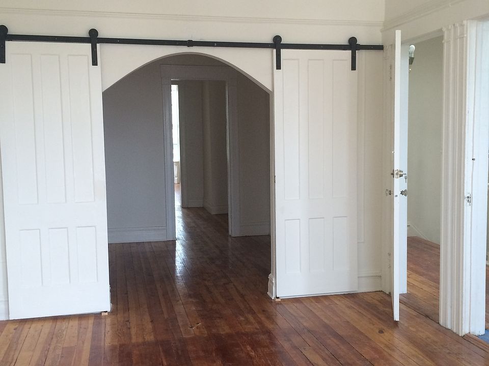 The front room, facing the back