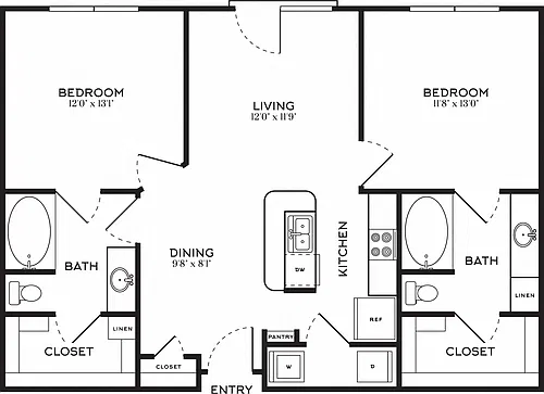 Floor plan B1