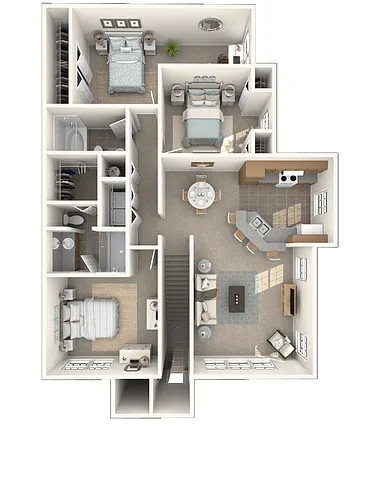 Floor plan St. Kitts