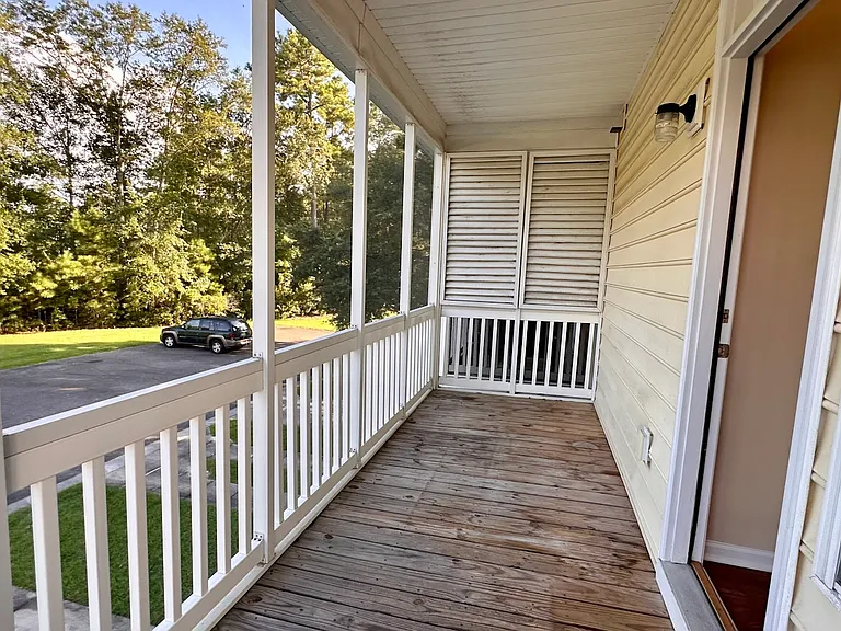 Second Floor Balcony