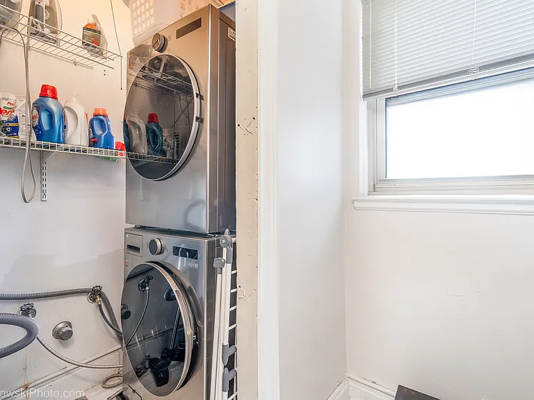Newer front-loading washer and dryer