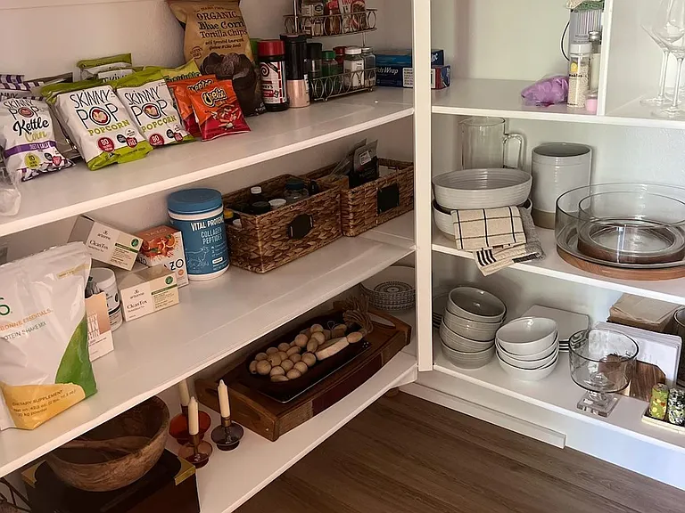 Spacious Walk-in Pantry