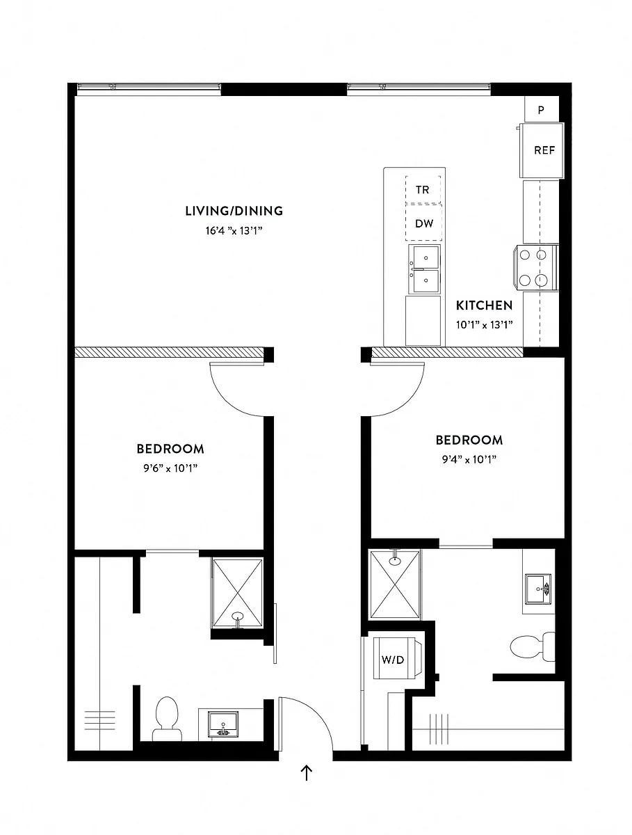 Floor plan B3