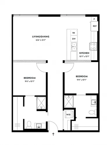 Floor plan B3
