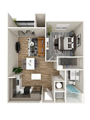 Floor plan A7