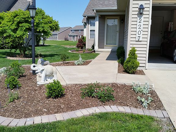 Sidewalk to front door