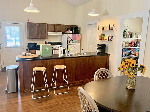 Back door to huge, well kept back yard with plenty of off street parking. Valuable on Lyndon!