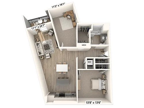 Floor plan A10D
